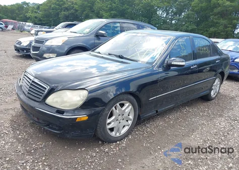 2003 Mercedes-Benz S 430 z USA, uszkodzony, nr VIN WDBNG70J73A369079